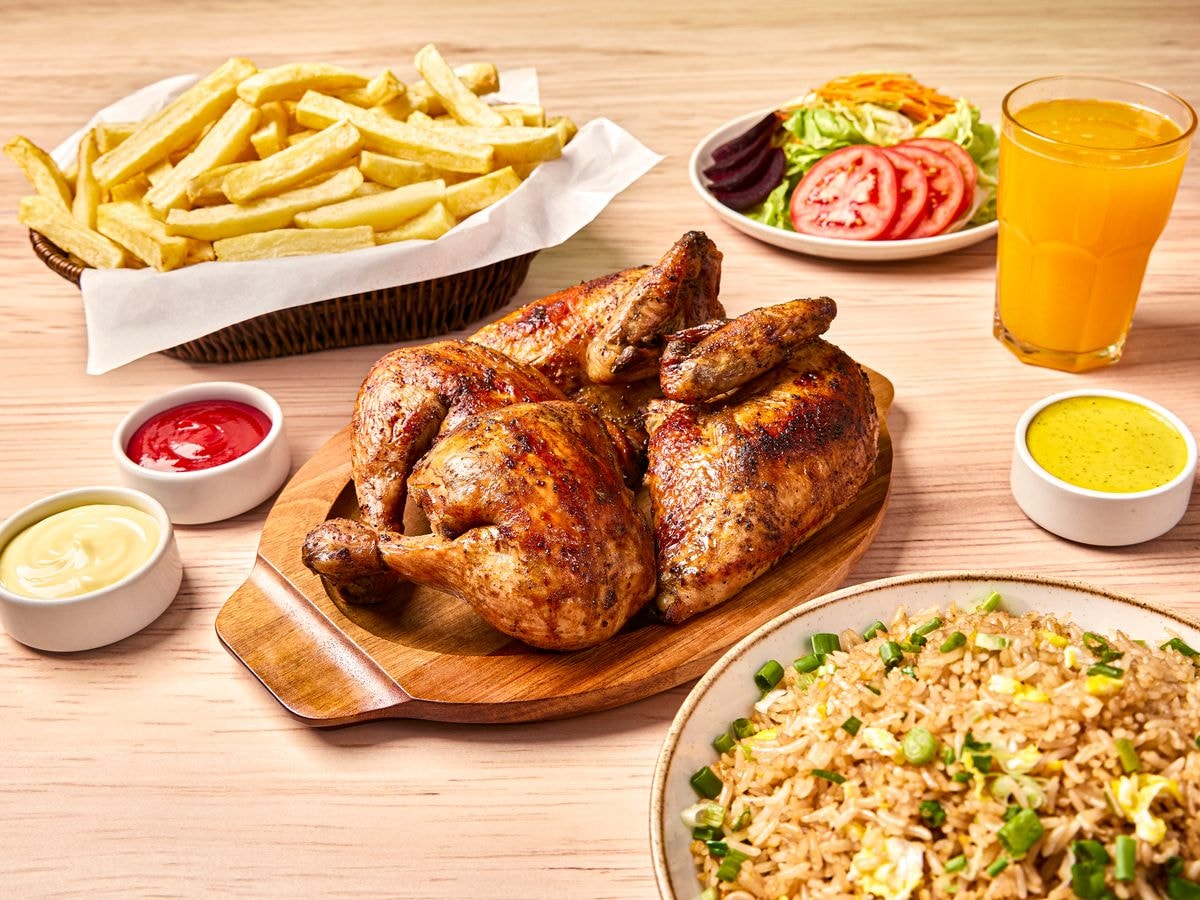 Pollo a la brasa Norkys